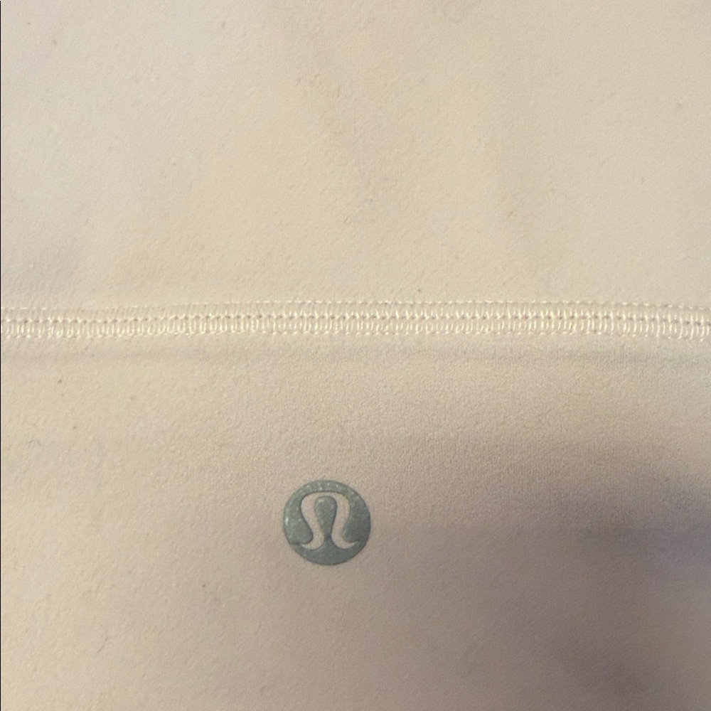 Lululemon Align Asymmetrical Bra in flush pink. See measurements for size - Picture 5 of 5
